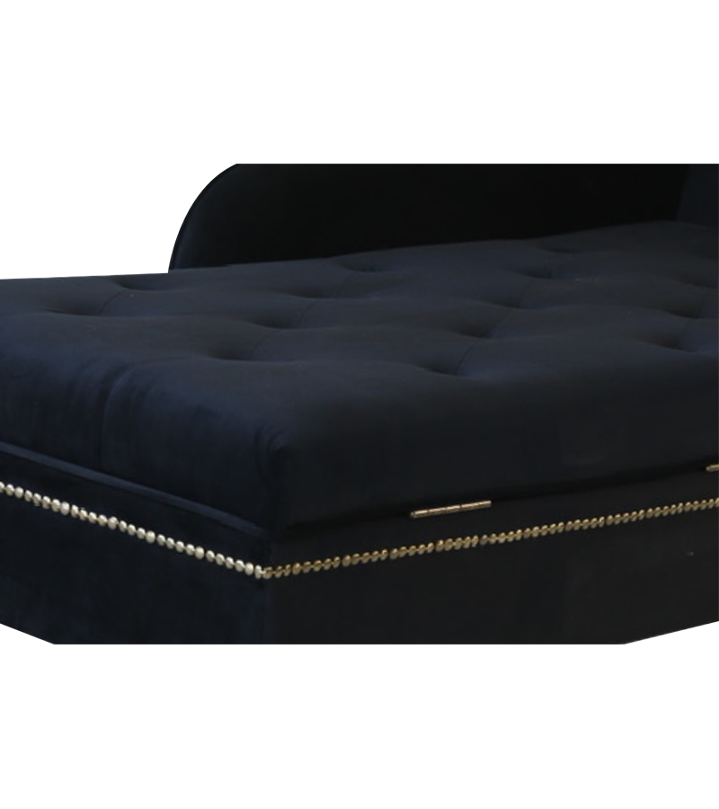 B-004 Sezlong din stofa clasic american