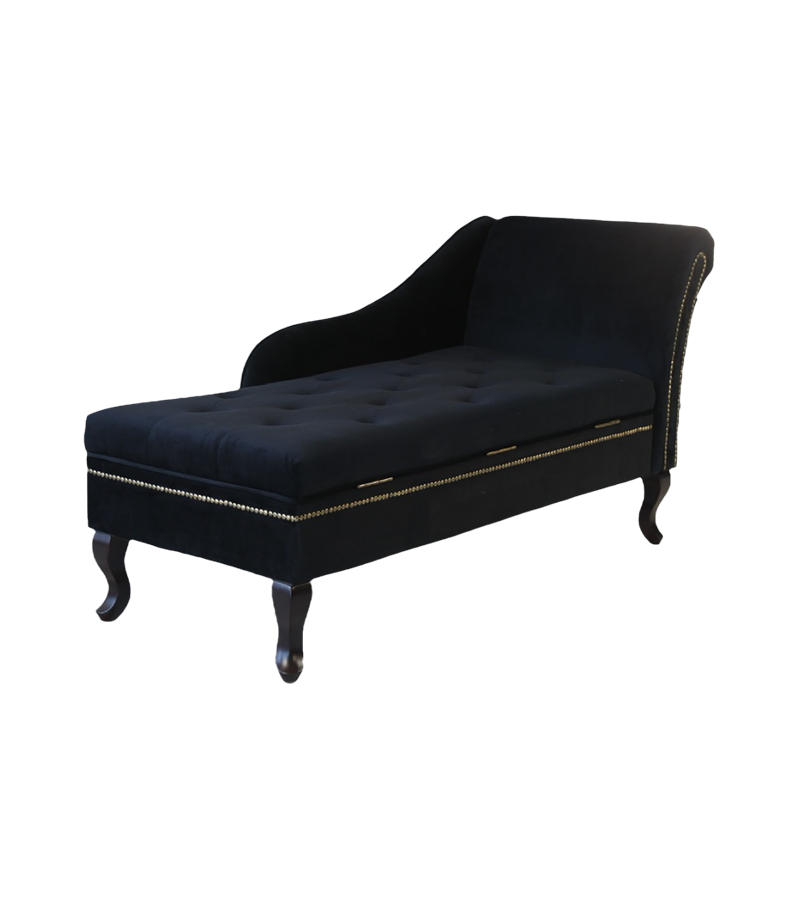 B-004 Sezlong din stofa clasic american